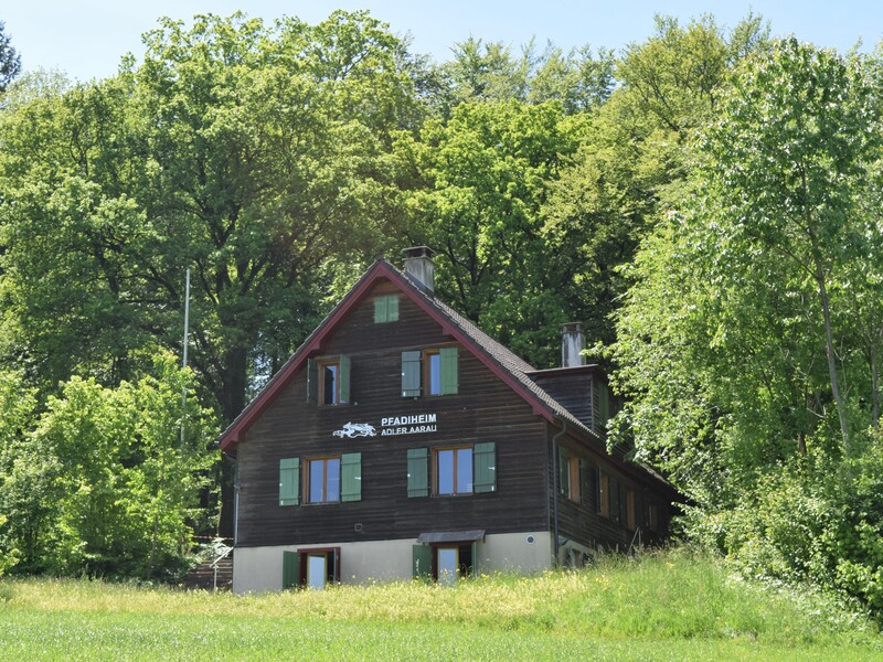 Pfadiheim Adler, 5000 Aarau AG - 10969 - Pfadiheim Aussensicht