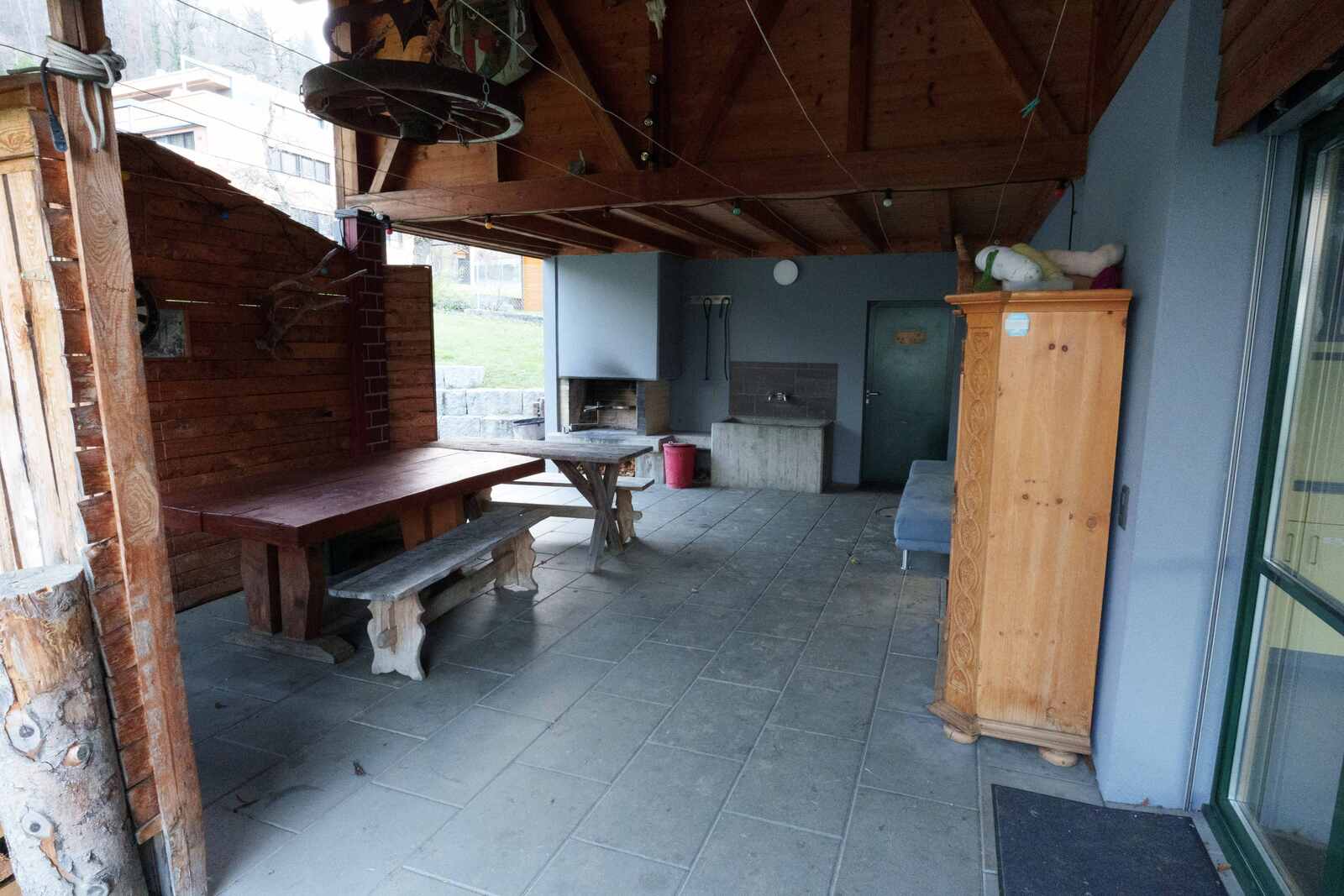 Pfadiheim Mauren, 9493 Mauren FL - 11174 - Aussen - Cheminee