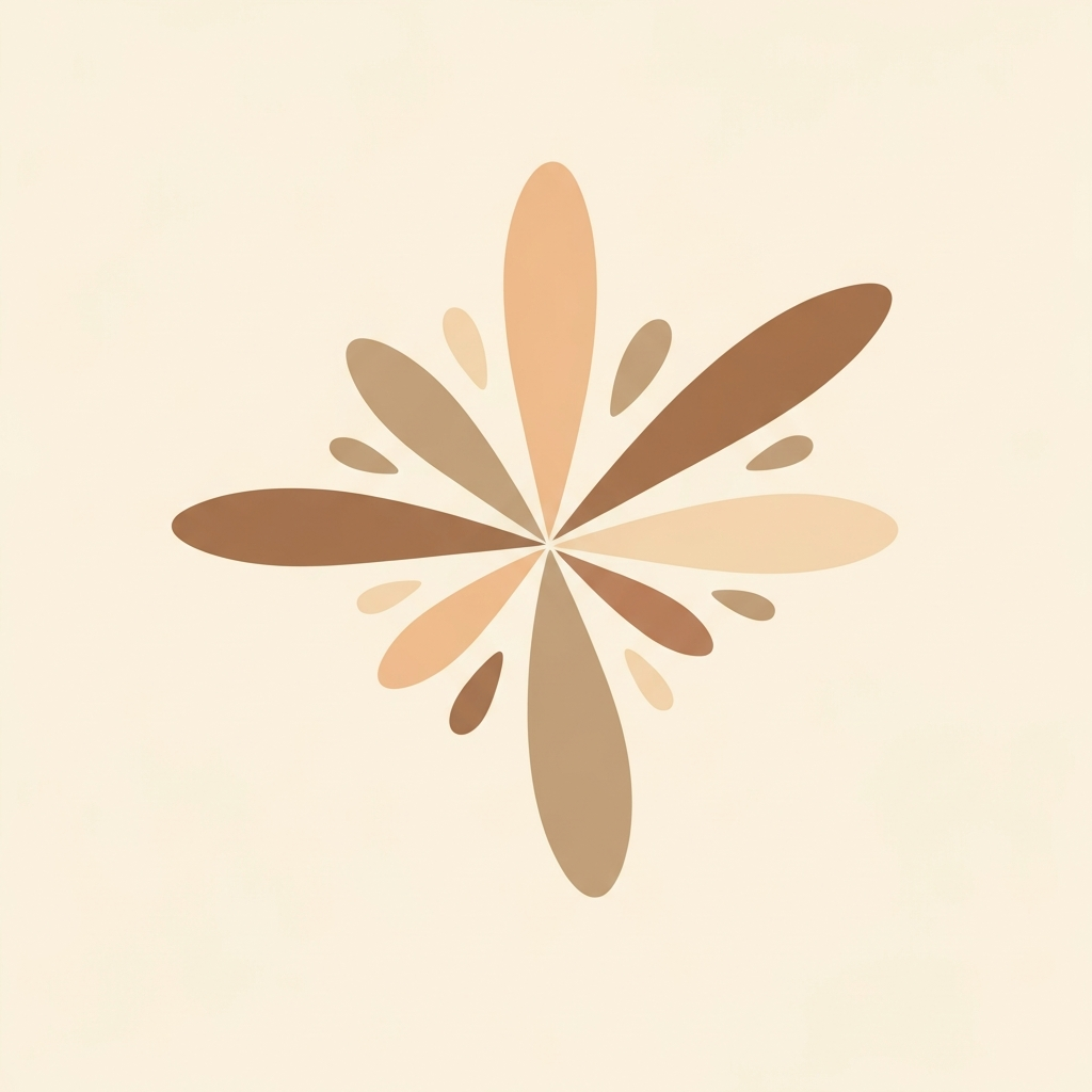 Abstract icon for meditation